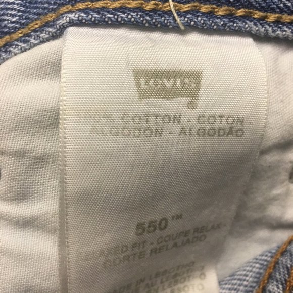 Men's 550 Levi's High Rise Mom Jeans - Picture 6 of 7